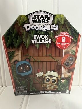 Star Wars NWT Disney Doorables Ewok Village Collection Peek 8 Figure Collectible